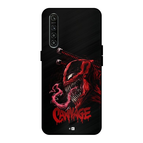 Hybrid Carnage Metal Back Case for Realme XT
