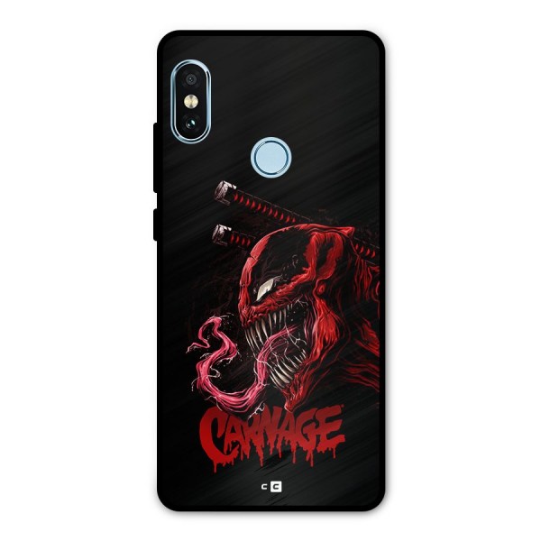 Hybrid Carnage Metal Back Case for Redmi Note 5 Pro