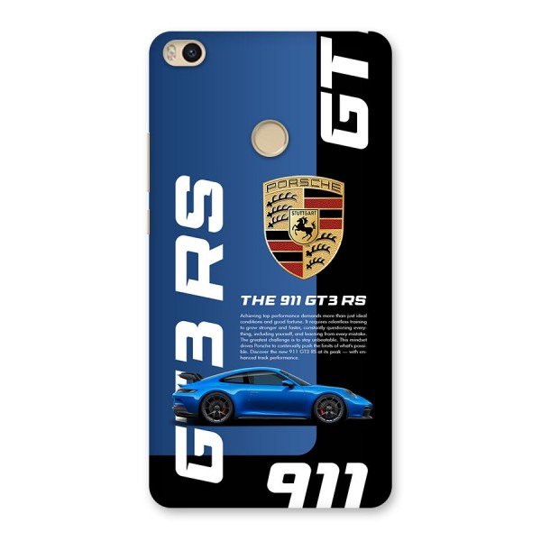 Hyper Car Back Case for Mi Max 2