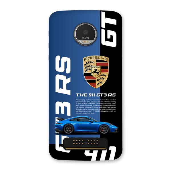 Hyper Car Back Case for Moto Z Play