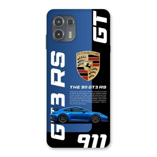 Hyper Car Back Case for Motorola Edge 20 Fusion