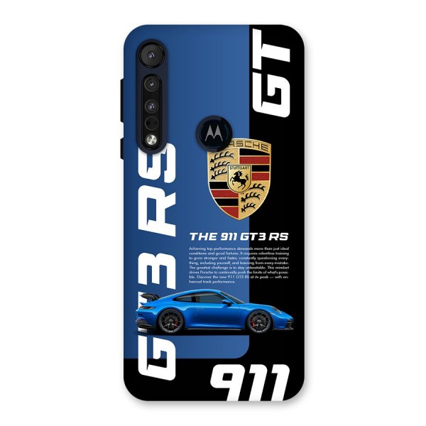 Hyper Car Back Case for Motorola One Macro