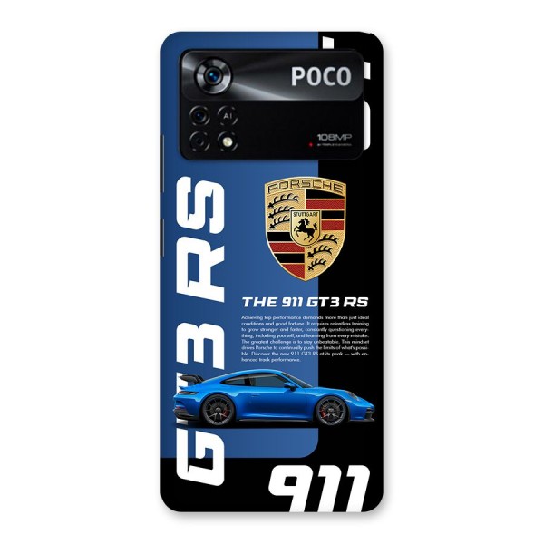 Hyper Car Back Case for Poco X4 Pro 5G