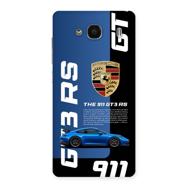 Hyper Car Back Case for Redmi 2s