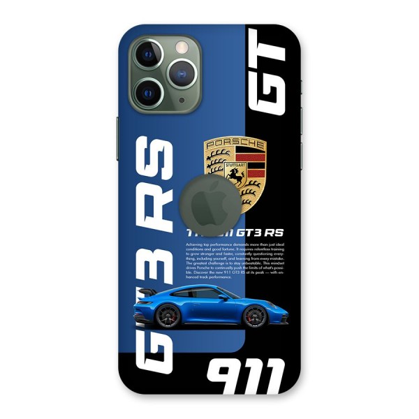 Hyper Car Back Case for iPhone 11 Pro Logo Cut