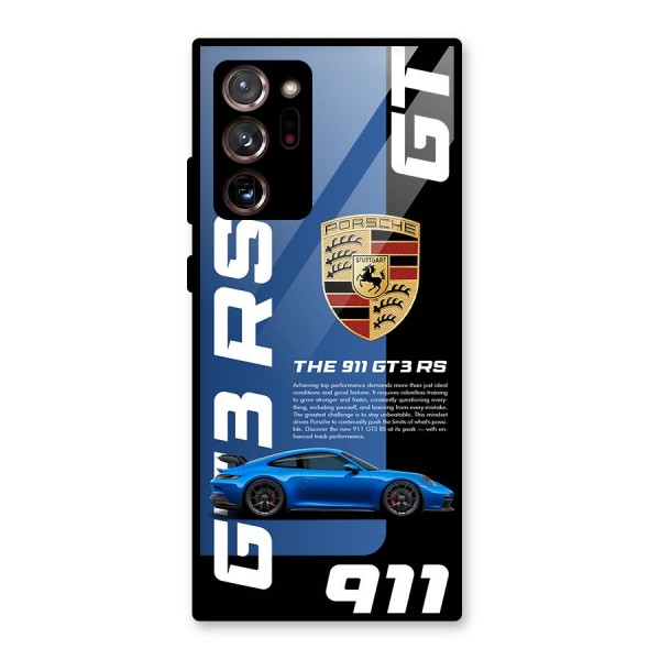 Hyper Car Glass Back Case for Galaxy Note 20 Ultra 5G