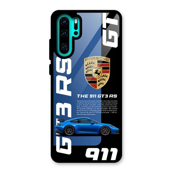 Hyper Car Glass Back Case for Huawei P30 Pro