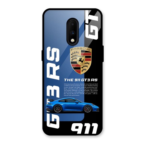 Hyper Car Glass Back Case for OnePlus 7