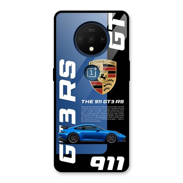 Hyper Car Glass Back Case for OnePlus 7T