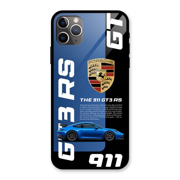 Hyper Car Glass Back Case for iPhone 11 Pro Max