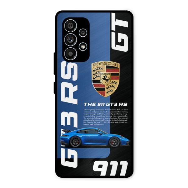 Hyper Car Metal Back Case for Galaxy A53 5G