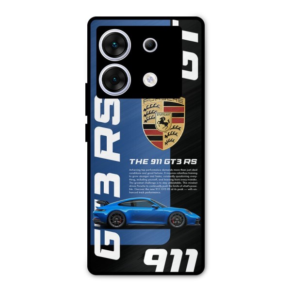 Hyper Car Metal Back Case for Infinix Zero 30 5G