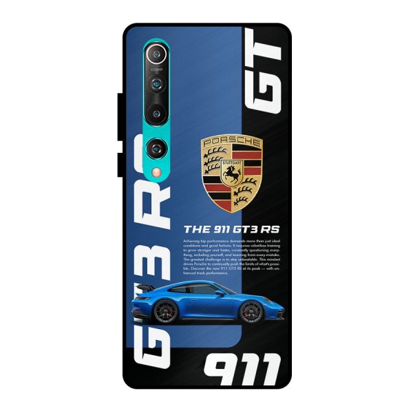 Hyper Car Metal Back Case for Mi 10