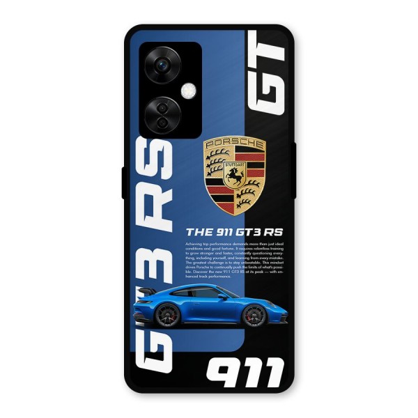 Hyper Car Metal Back Case for OnePlus Nord CE 3 Lite