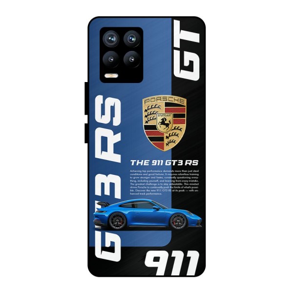 Hyper Car Metal Back Case for Realme 8 Pro