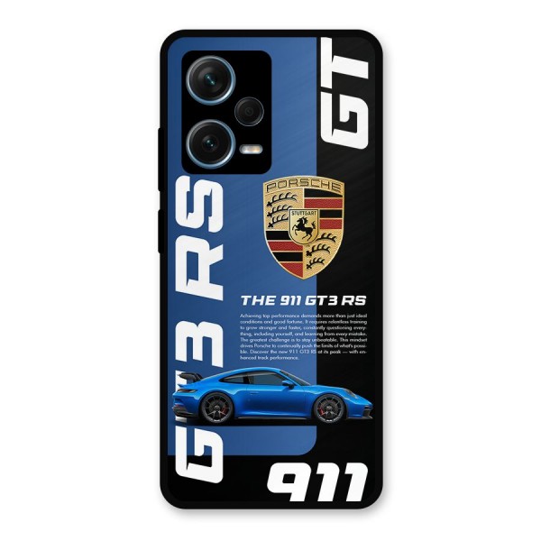 Hyper Car Metal Back Case for Redmi Note 12 Pro Plus 5G