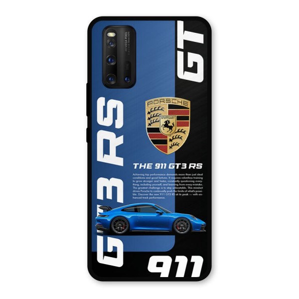 Hyper Car Metal Back Case for iQOO 3