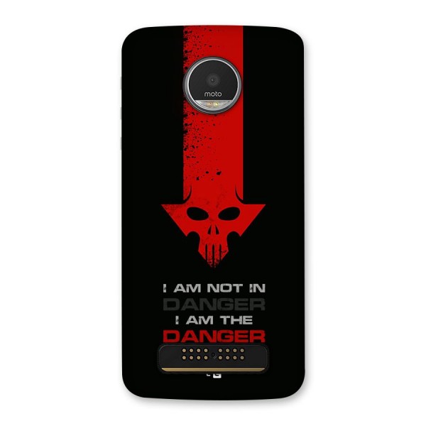 I Am Danger Back Case for Moto Z Play