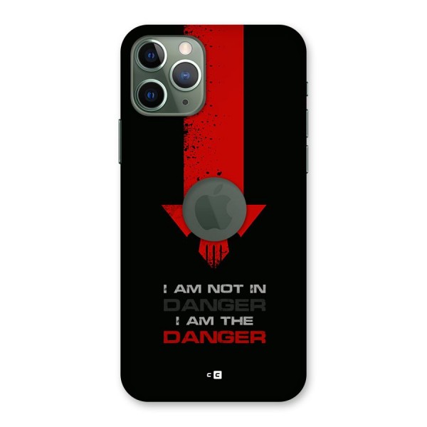 I Am Danger Back Case for iPhone 11 Pro Logo Cut