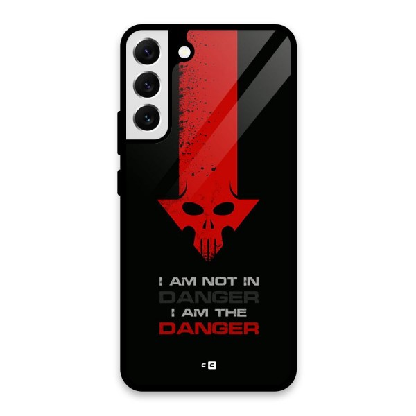 I Am Danger Glass Back Case for Galaxy S22 Plus 5G