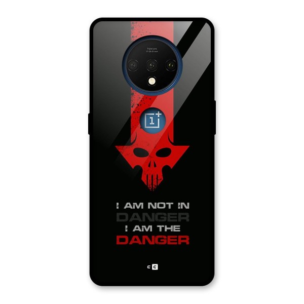 I Am Danger Glass Back Case for OnePlus 7T