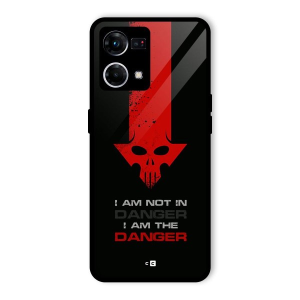 I Am Danger Glass Back Case for Oppo F21 Pro 4G