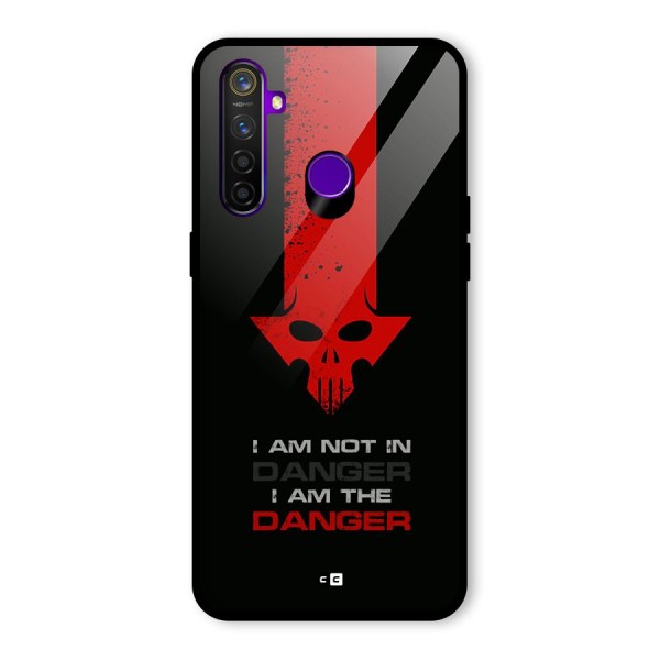 I Am Danger Glass Back Case for Realme 5 Pro