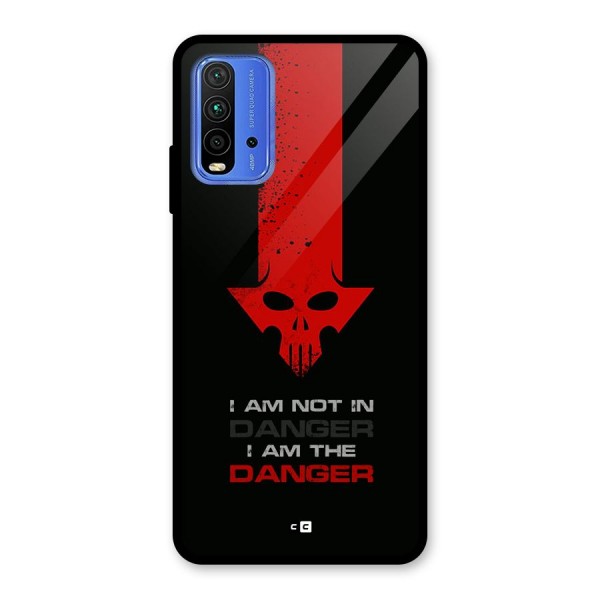 I Am Danger Glass Back Case for Redmi 9 Power