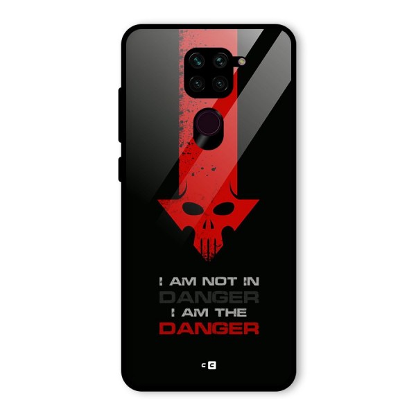 I Am Danger Glass Back Case for Redmi Note 9