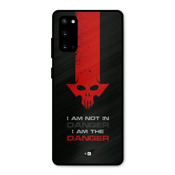 I Am Danger Metal Back Case for Galaxy S20