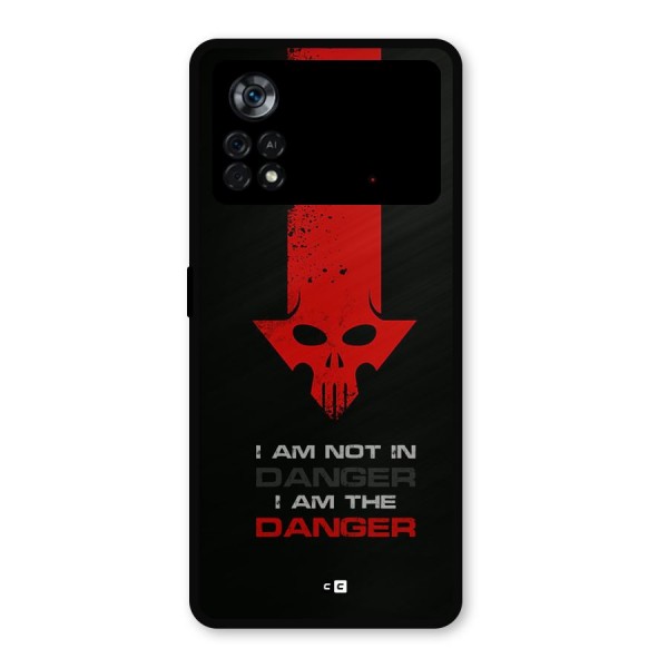 I Am Danger Metal Back Case for Poco X4 Pro 5G