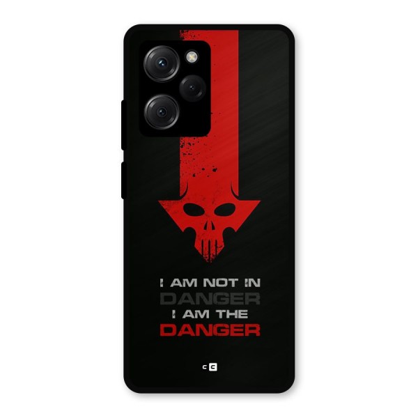 I Am Danger Metal Back Case for Poco X5 Pro
