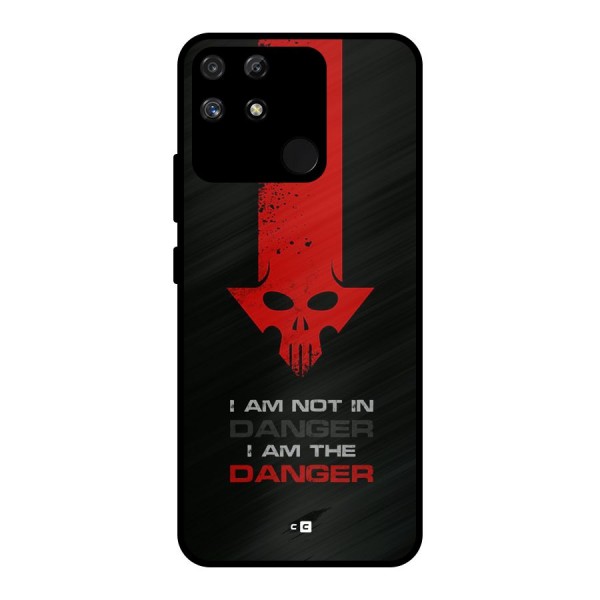 I Am Danger Metal Back Case for Realme Narzo 50A