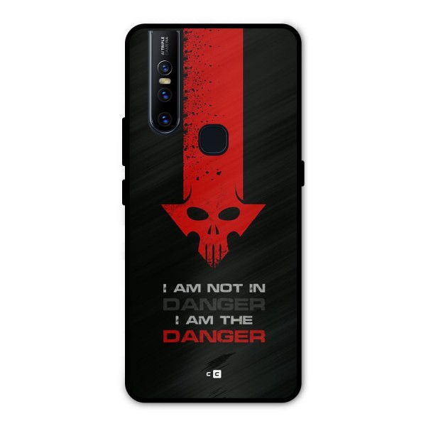 I Am Danger Metal Back Case for Vivo V15