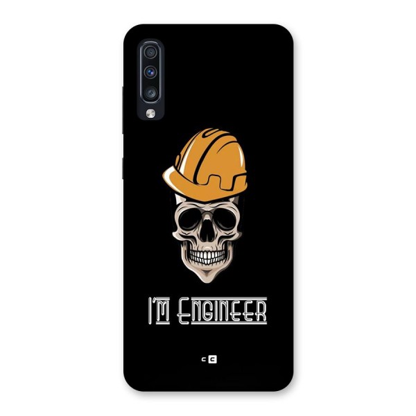 I Am Engineer Back Case for Galaxy A70