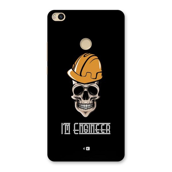 I Am Engineer Back Case for Mi Max 2