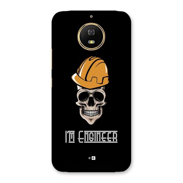 I Am Engineer Back Case for Moto G5s