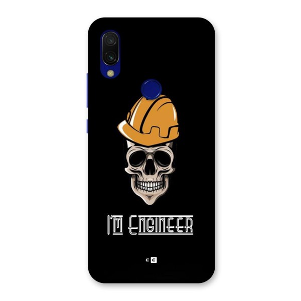 I Am Engineer Back Case for Redmi 7