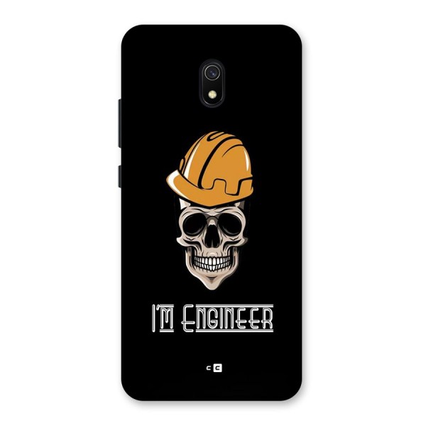 I Am Engineer Back Case for Redmi 8A