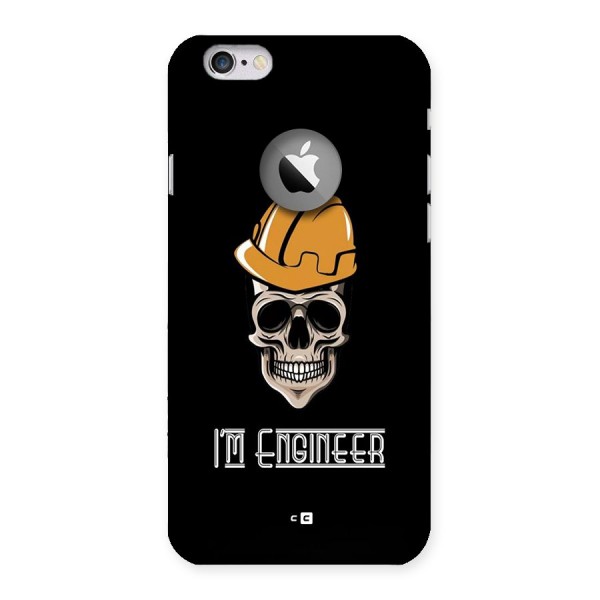 I Am Engineer Back Case for iPhone 6 Logo Cut