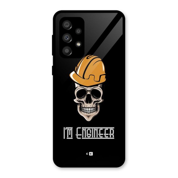 I Am Engineer Glass Back Case for Galaxy A32