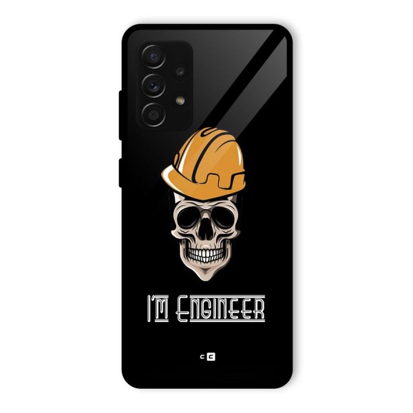 I Am Engineer Glass Back Case for Galaxy A53 5G