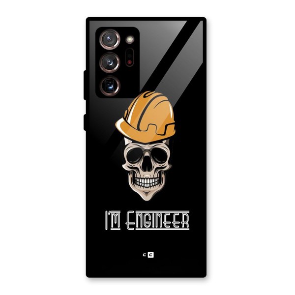 I Am Engineer Glass Back Case for Galaxy Note 20 Ultra 5G