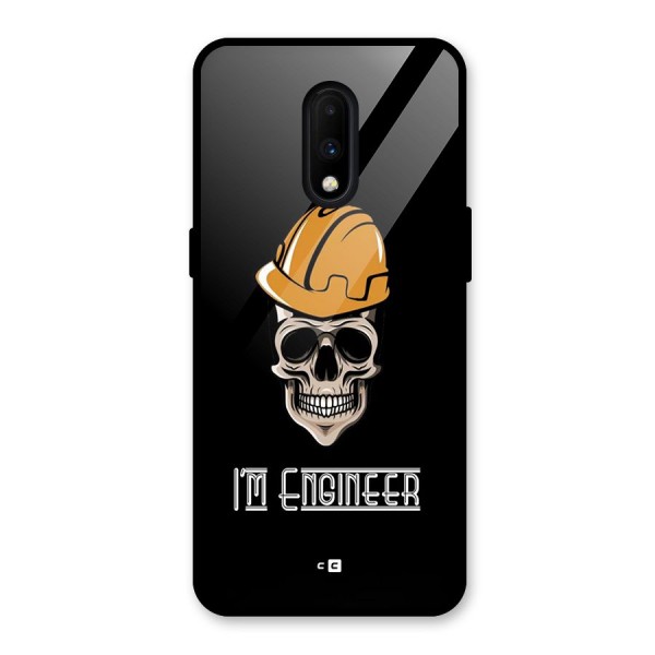 I Am Engineer Glass Back Case for OnePlus 7