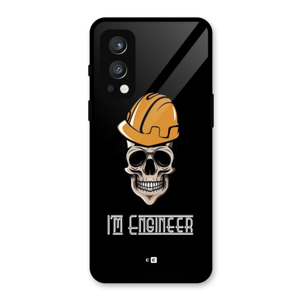 I Am Engineer Glass Back Case for OnePlus Nord 2 5G