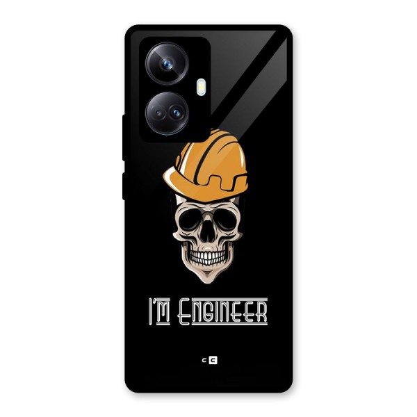 I Am Engineer Glass Back Case for Realme 10 Pro Plus
