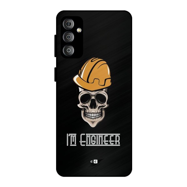 I Am Engineer Metal Back Case for Galaxy F23