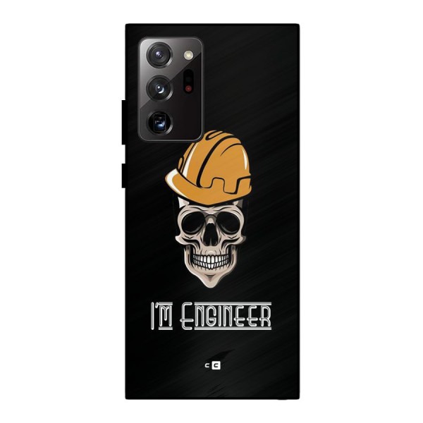 I Am Engineer Metal Back Case for Galaxy Note 20 Ultra