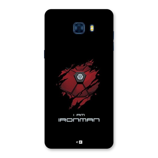 I Am Ironman Back Case for Galaxy C7 Pro