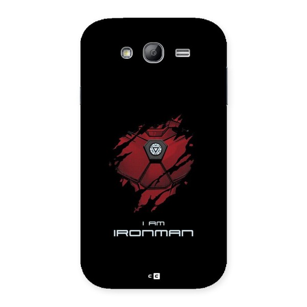 I Am Ironman Back Case for Galaxy Grand